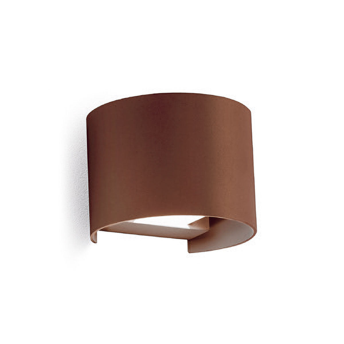 GEALUCE applique in alluminio bianco-antracite-marrone diffusore vetro LED 2X10W GEALUCE applique in alluminio bianco-antracite-marrone diffusore vetro LED 2X10W
